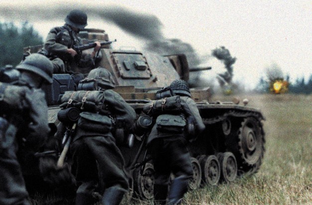 Panzer III en acción